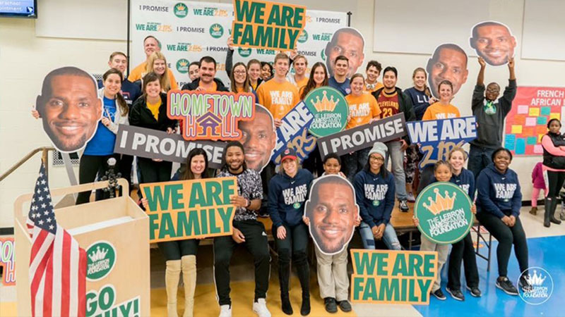 LeBron James just opened a public school in Akron