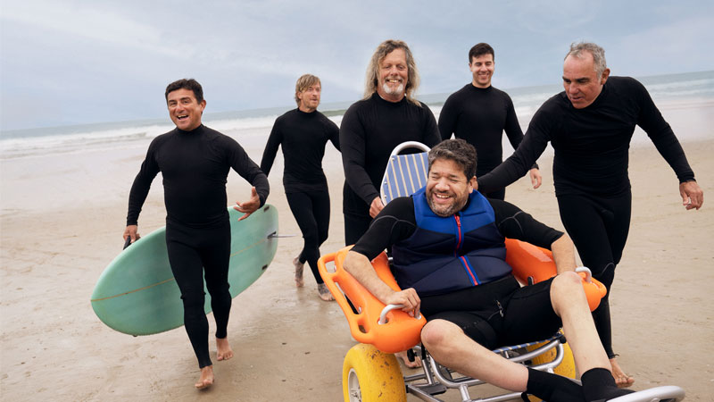 Beto Gurmilan, Adaptive Surfer