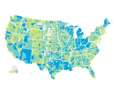 Infographic describes about people in the South and Midwest spent more on gas and saw larger increases in disposable income when gas prices declined relative to those on the East and West coasts