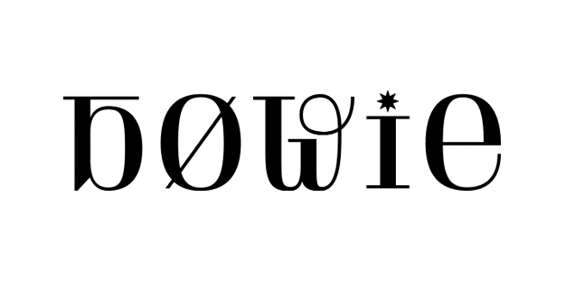 Bowie logo Bowie logo