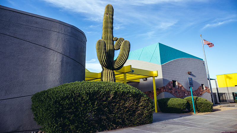 Espiritu Schools’ NLF YET College Academy, a charter high school in South Phoenix, recently purchased an old YMCA building using Adelante Phoenix! investment funds. The school is fully utilized and serves 400 low- to moderate-income students. 