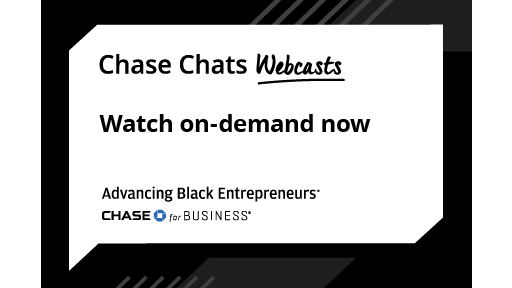 Chase Chat Webcasts