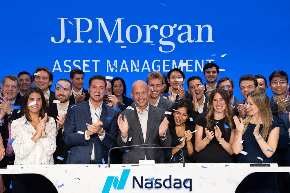 We celebrated the launch of the JPMorgan Nasdaq Hedged Equity Laddered Overlay ETF in April.