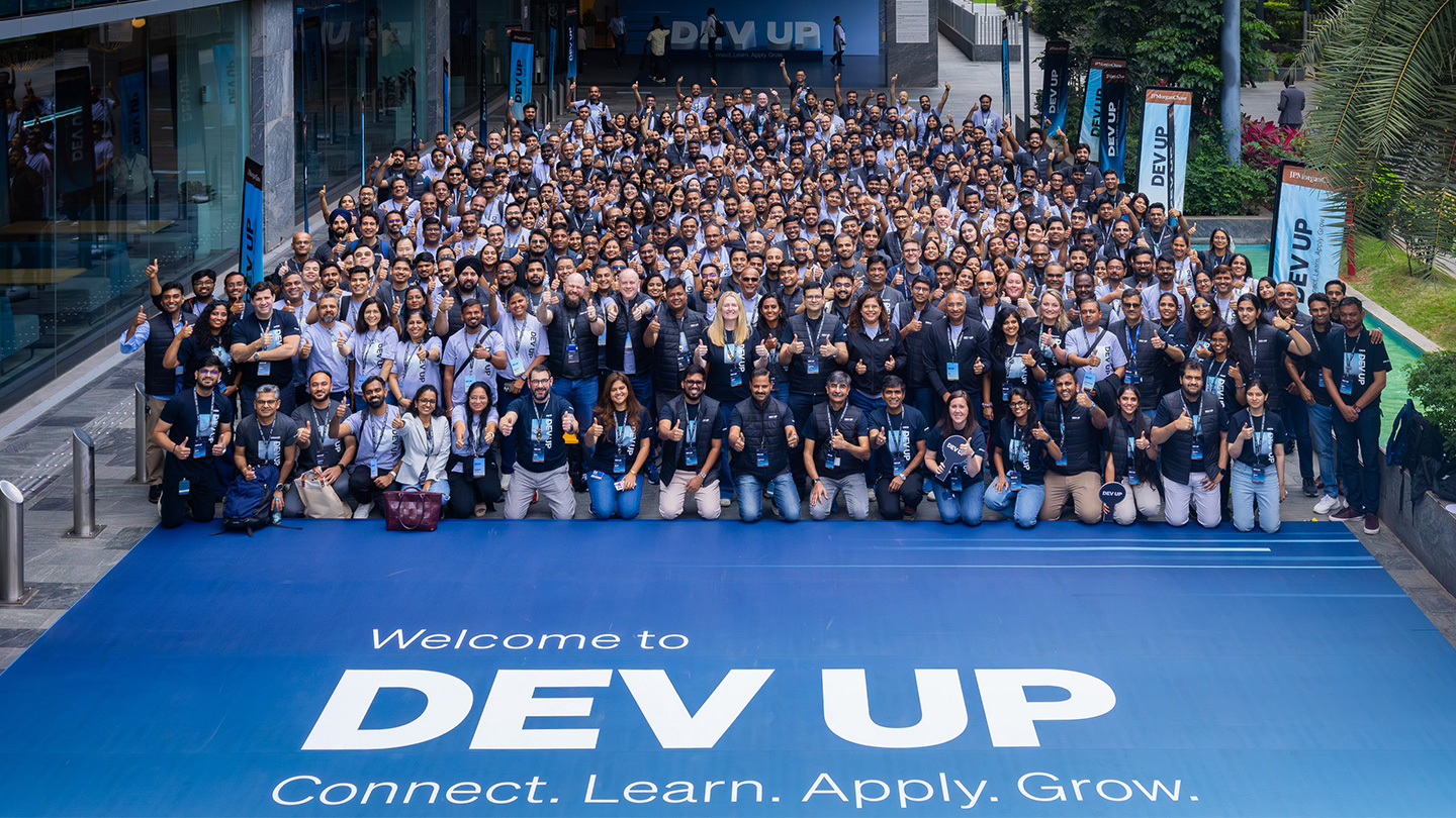 Welcome to DEVUP group photo