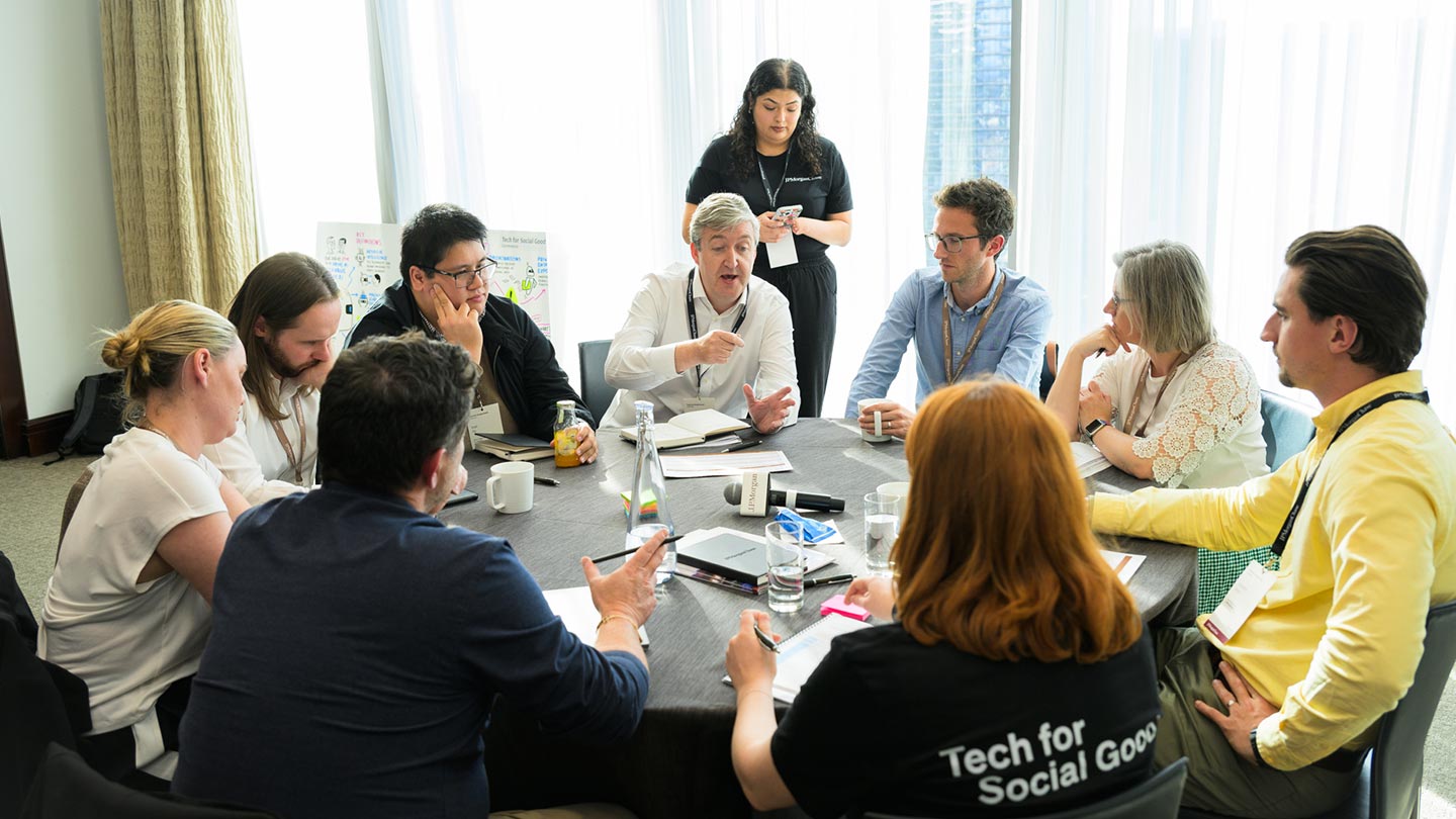 Tech for Social Good participants